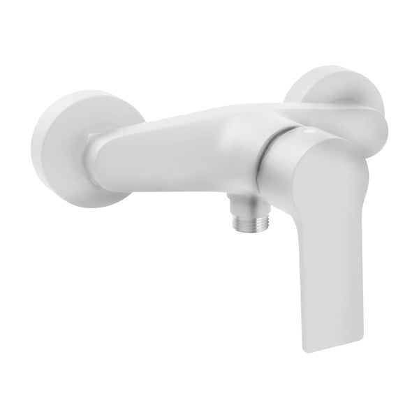 Biela nástenná sprchová batéria (1 výstup) Pax – Sapho