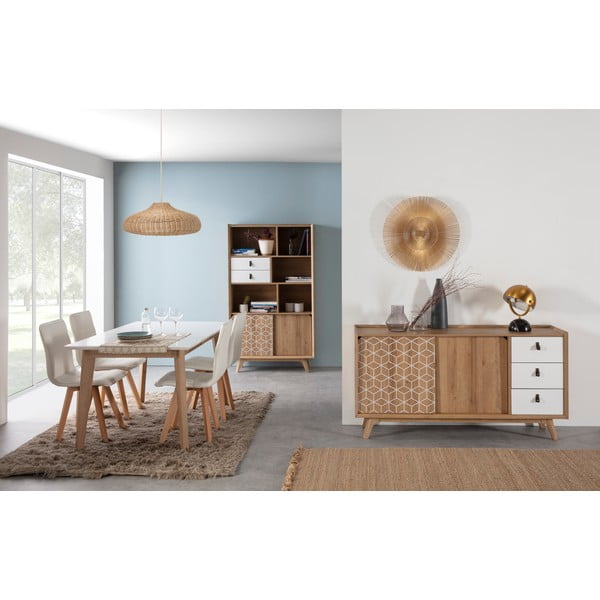 Hnedo-biela knižnica Marckeric Java-image-1