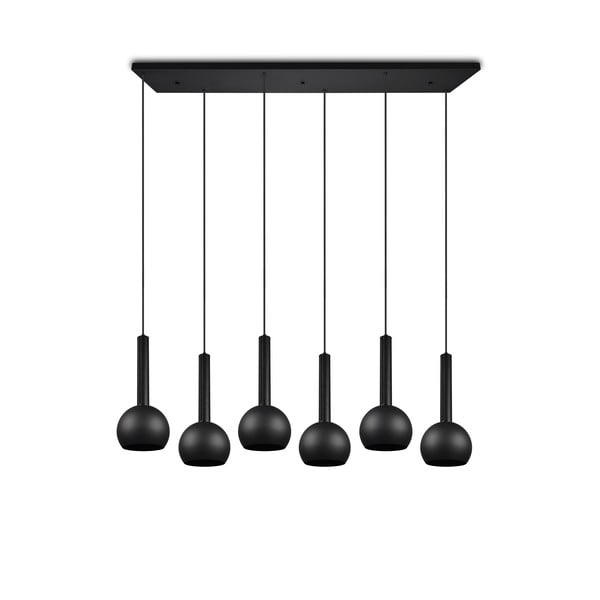 Čierne závesné svietidlo Ciliana – CINQUE-image-4