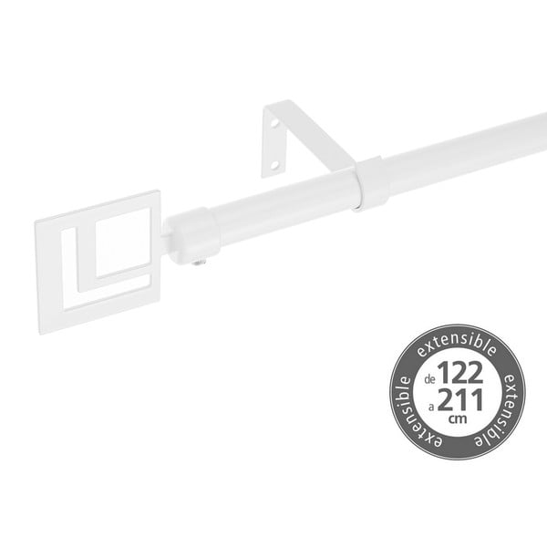 Kovová roztiahnuteľná garniža 122 - 211 cm – Casa Selección-image-1