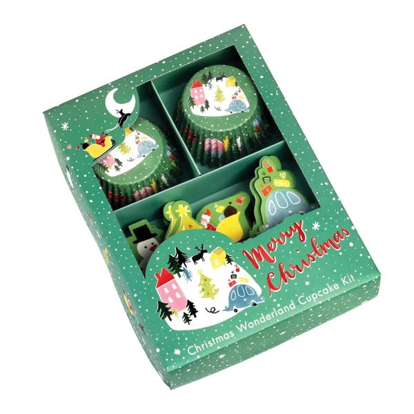 Set na pečenie muffinov s vianočným motívom Rex London Wonderland-image-2
