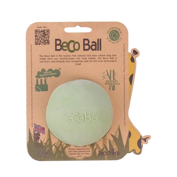 Loptička Beco Ball 7.5 cm, zelená