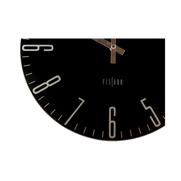 Hodiny Fisura Slim Black, ⌀ 35 cm-image-3