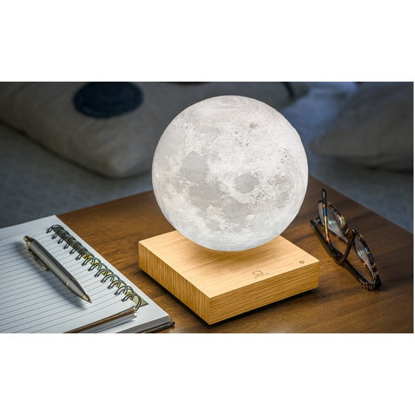 LED stolová lampa v prírodnej farbe (výška  14 cm) Moon – Gingko-image-4