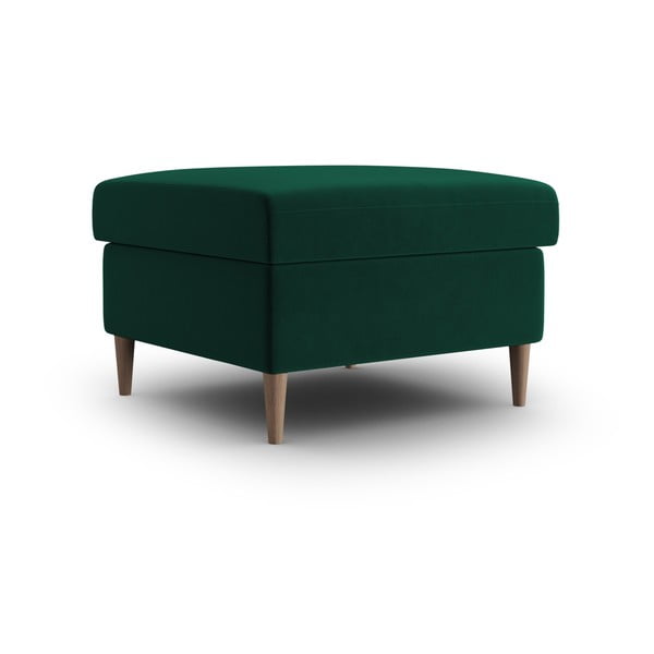 Zelená zamatová podnožka Kyoto – Cosmopolitan Design-image-1