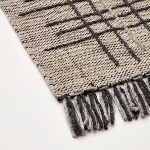 Svetlohnedý vlnený koberec 160x230 cm Eneo – Kave Home-image-1