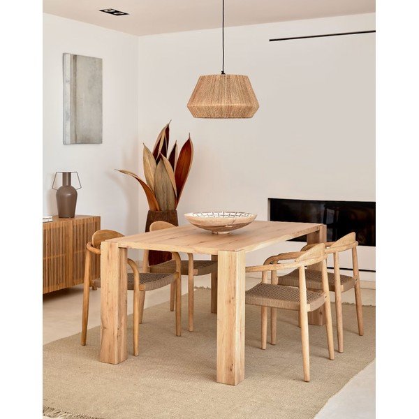 Tienidlo v prírodnej farbe ø 50 cm Crismilda - Kave Home-image-1