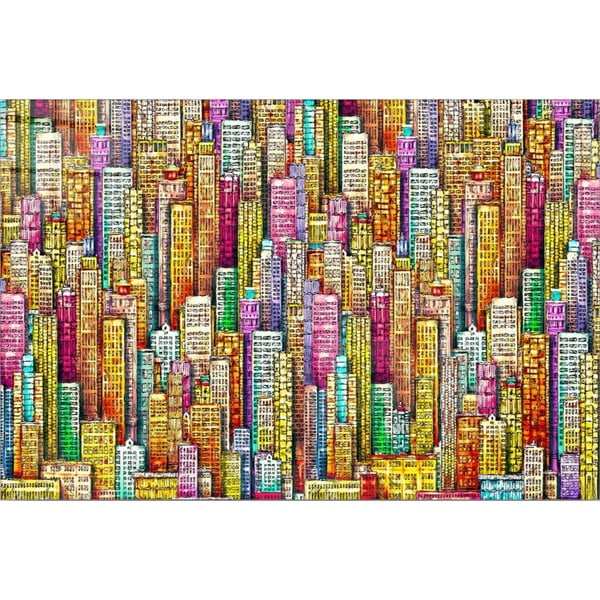 Sklenený obraz 100x70 cm City - Wallity