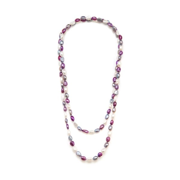 Farebný perlový náhrdelník GemSeller Polygala