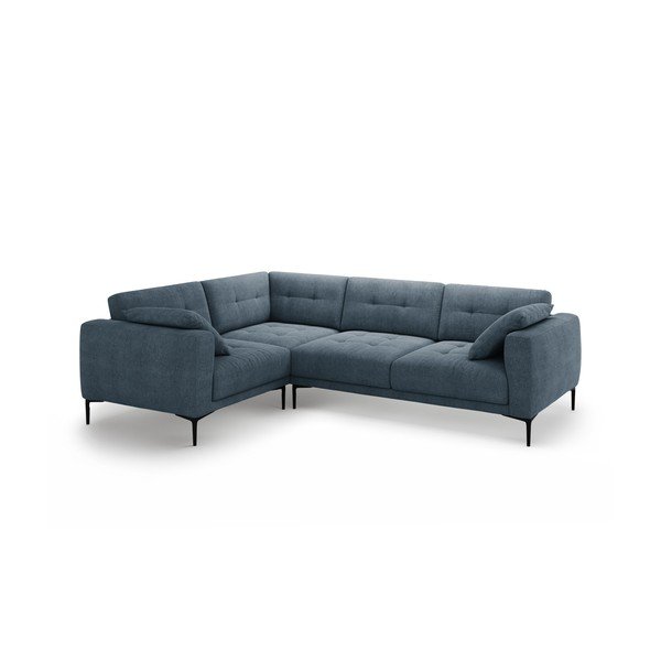 Tmavomodrá rohová pohovka (ľavý roh/do L) Bemy – Micadoni 