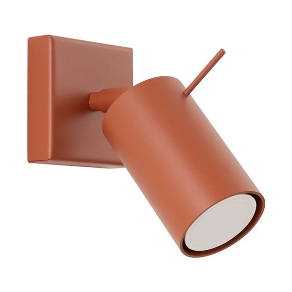 Bodové svietidlo v tehlovej farbe 8x16 cm Etna – Sollux