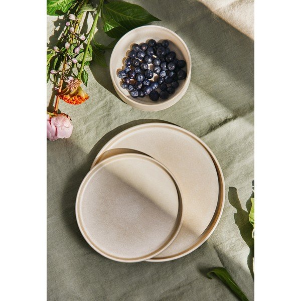 12-dielna súprava béžovej kameniny Bonami selection Malia-image-1