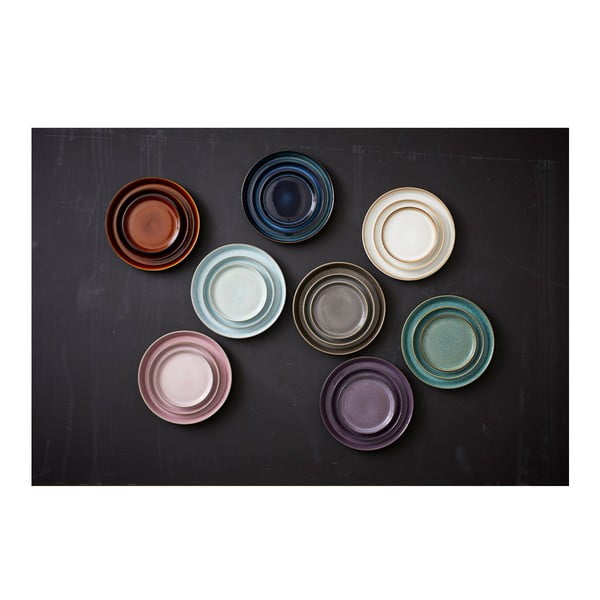 Zelený/čierny dezertný kameninový tanier ø 17 cm Gastro Green/Black – Bitz-image-4