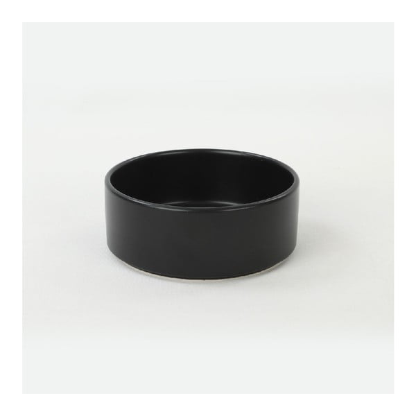 Čierna servírovacia súprava z kameniny 6 ks ø 14 cm – Hermia-image-2