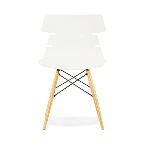 Sada 4 bielych jedálenských stoličiek Kokoon Design Strata-image-3