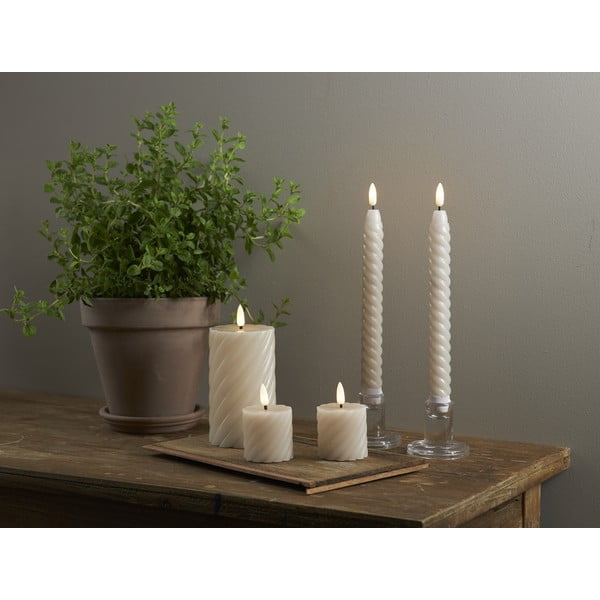 LED sviečka (výška 15 cm) Flamme Swirl – Star Trading-image-4