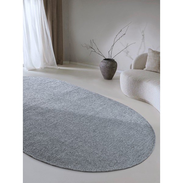 Sivý ručne tkaný vlnený koberec 160x230 cm Francois – Villeroy&Boch-image-1