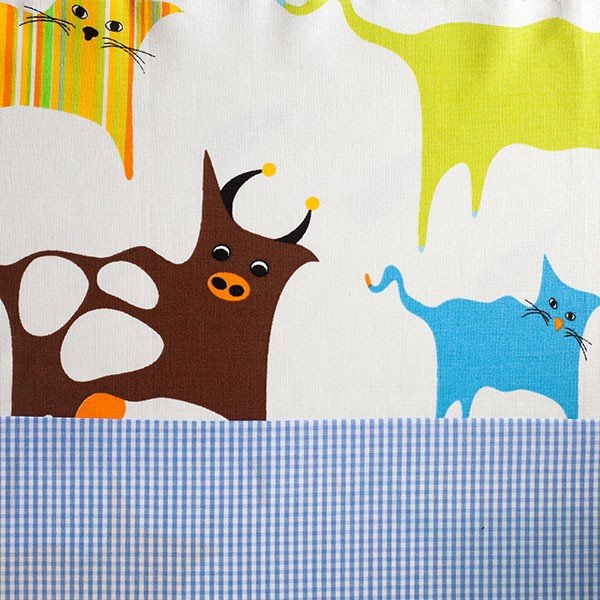 Detský spací vak Bartex Farebné zvieratká, 70 × 165 cm-image-3