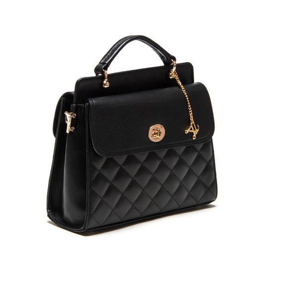 Kožená kabelka Luisa Vanini 2069 Nero-image-1