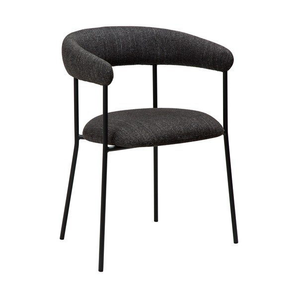 Antracitové kreslo Plenti – DAN-FORM Denmark