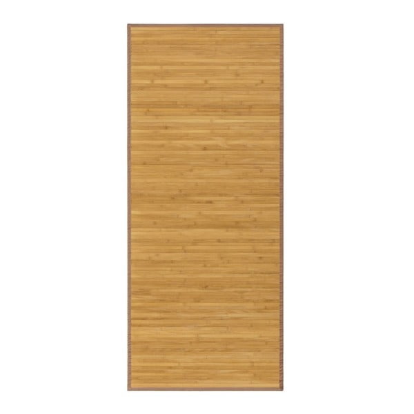 Bambusový koberec behúň v prírodnej farbe 75x175 cm – Casa Selección