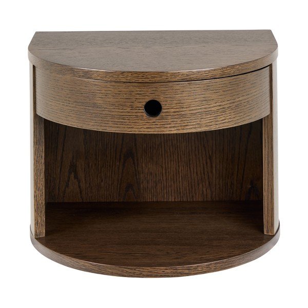 Nočný stolík v dekore duba v tmavoprírodnej farbe Paron – Actona