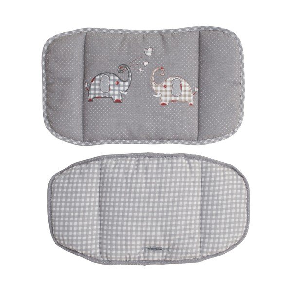 Sivá vložka do jedálenskej stoličky Jumbo twins – Roba