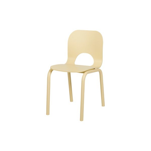 Žltá jedálenská stolička Atto – noo.ma