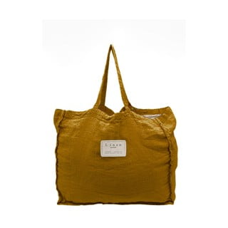 Látková taška Really Nice Things Mustard, šírka 42 cm