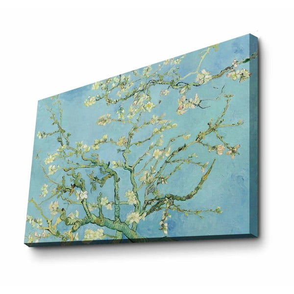 Nástenná reprodukcia na plátne Vincent Van Gogh Almond Blossom, 100 × 70 cm-image-3