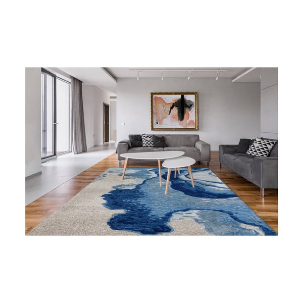 Ručne vyšívaný koberec Arte Espina Damast 100, 80 × 150 cm