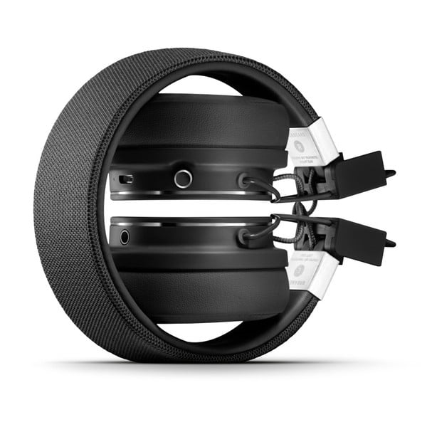 Čierne bezdrôtové Bluetooth slúchadlá s mikrofónom Urbanears Plattan II BT Black-image-2