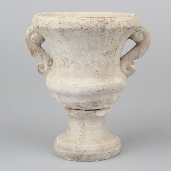 Sivý betónový kvetináč Dakls