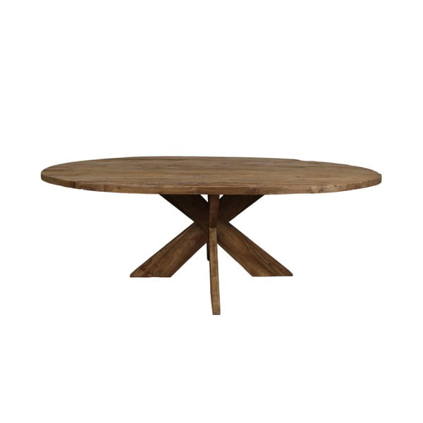 Jedálenský stôl z teakového dreva HSM Collection Erosie, 220 x 110 cm
