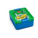 Modrý box na desiatu so zeleným vekom LEGO® Iconic