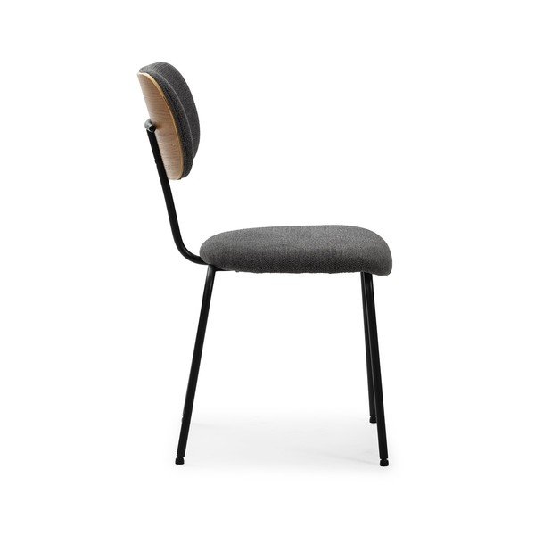 Čierne jedálenské stoličky v súprave 4 ks Dash – Marckeric-image-3