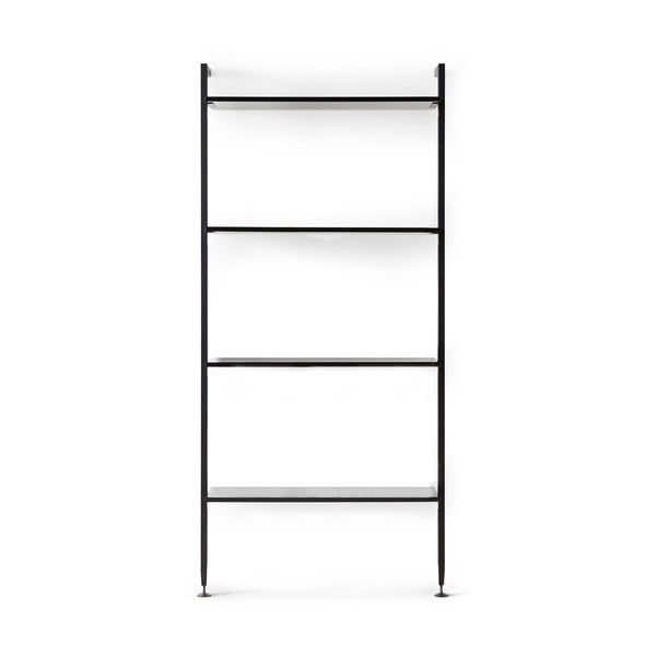 Čierny regál Edge by Hammel, šířka 94 cm