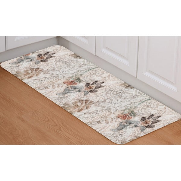 Béžový prateľný behúň 58x240 cm Vintage Garden – Oyo Concept-image-4