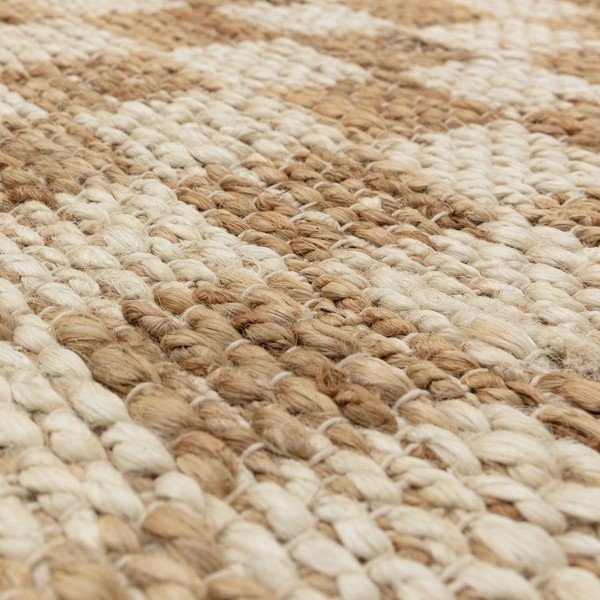 Obojstranný/ručne tkaný jutový koberec v prírodnej farbe 120x170 cm Naturi Natural – Asiatic Carpets-image-3