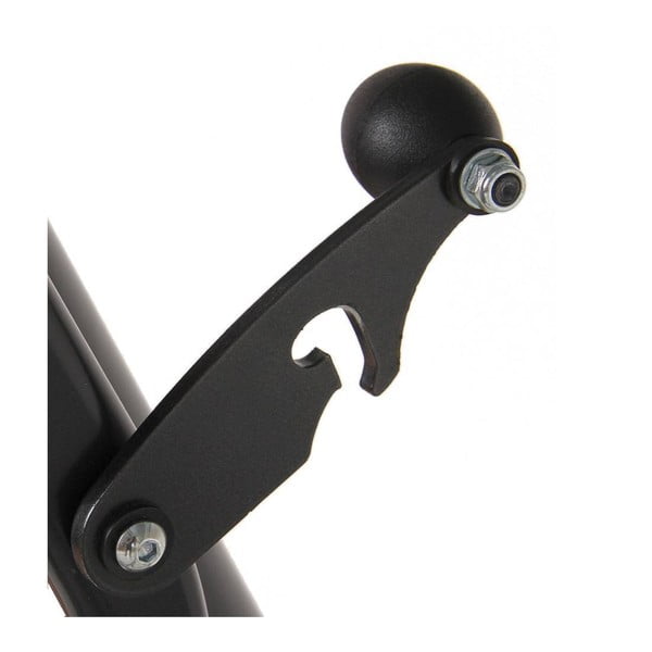 Čierna kovová záhradná hojdačka Celebs - Dajar-image-3