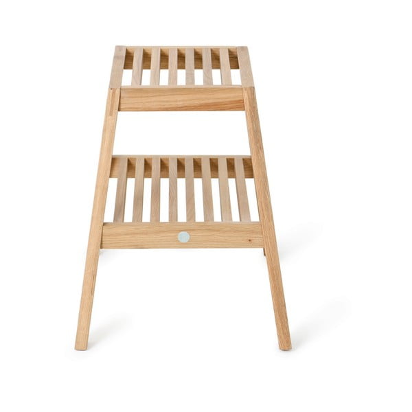 Stolička z dubového dreva Wireworks Slatted Stool-image-1