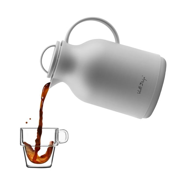 Sivá termoska Vialli Design, 1 l-image-3