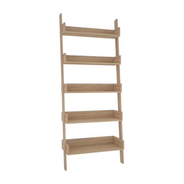 Knižnica v dekore duba v prírodnej farbe 80x195 cm Only – Kalune Design