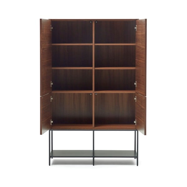 Skrinka v dekore orecha v prírodnej farbe 97,5x160 cm Vedrana – Kave Home-image-2