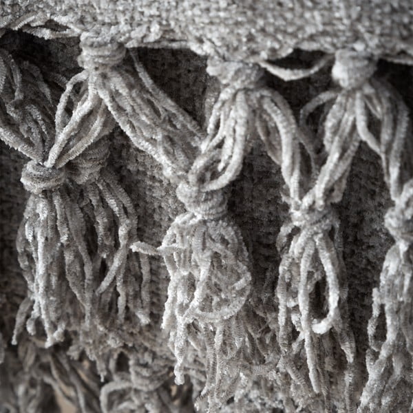 Sivá deka zo ženilky 130x170 cm Wilson – Catherine Lansfield-image-2