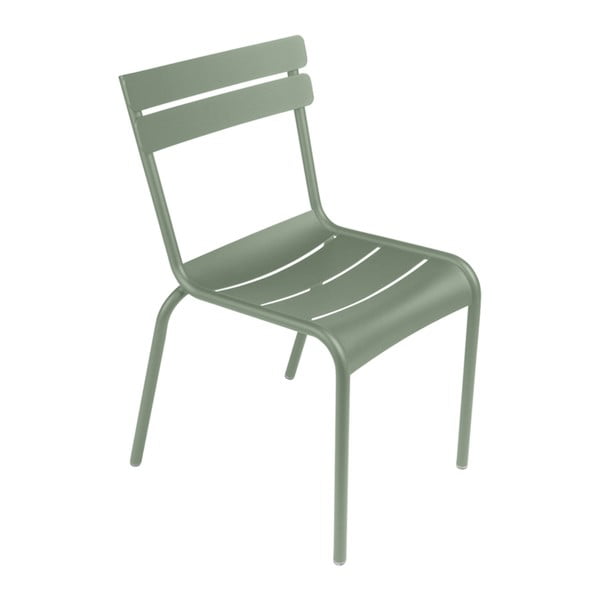 Sivozelená záhradná stolička Fermob Lu×embourg