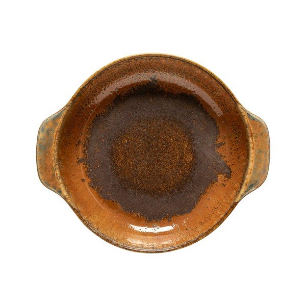 Hnedý hlboký  kameninový tanier Poterie – Casafina-image-3