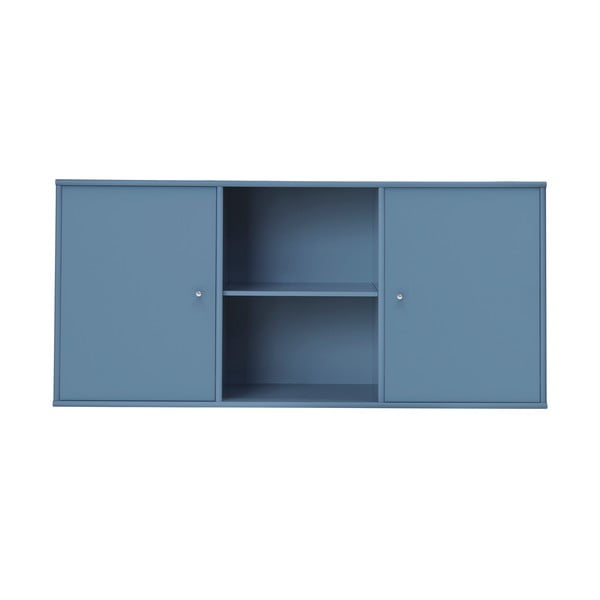 Modrá nízka závesná komoda 133x61 cm Mistral – Hammel Furniture