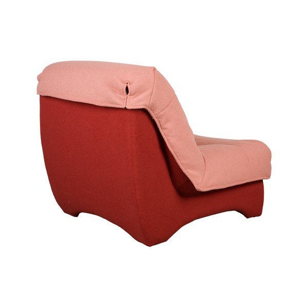 Červené/ružové kreslo Twister – White Label-image-4