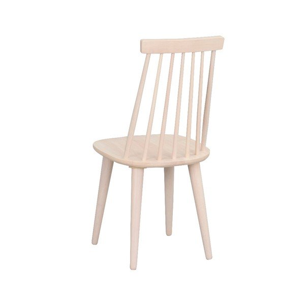 Béžová jedálenská stolička z dreva kaučukovníka Rowico Lotta-image-4